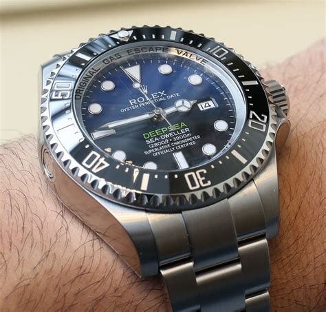 rolex deepsea james cameron edition review|james cameron rolex 2022.